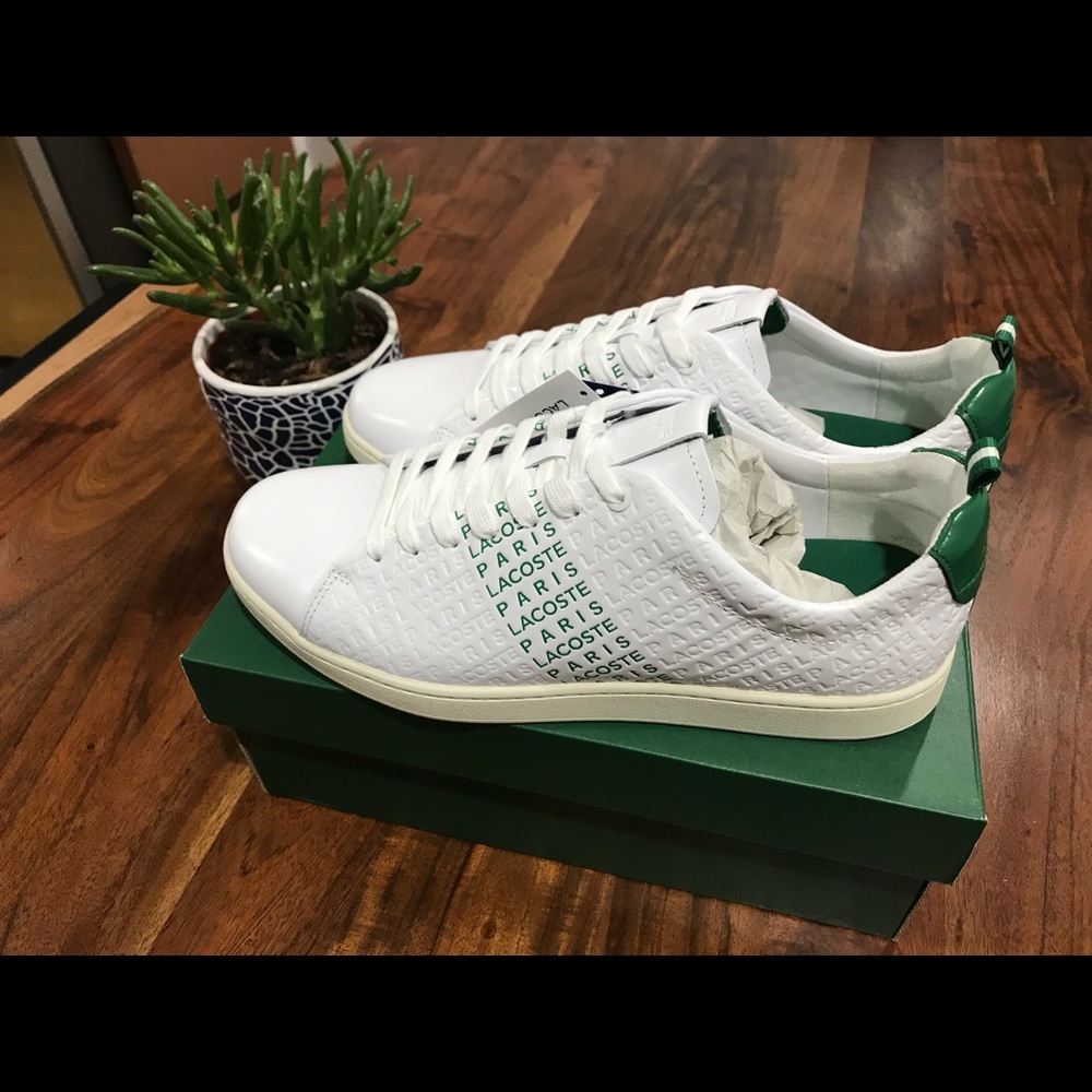 *SOLD* Lacoste Men’s Carnaby-EVO White/Green